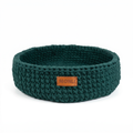Handcrafted Cotton Pet Bed | Forest Green-0