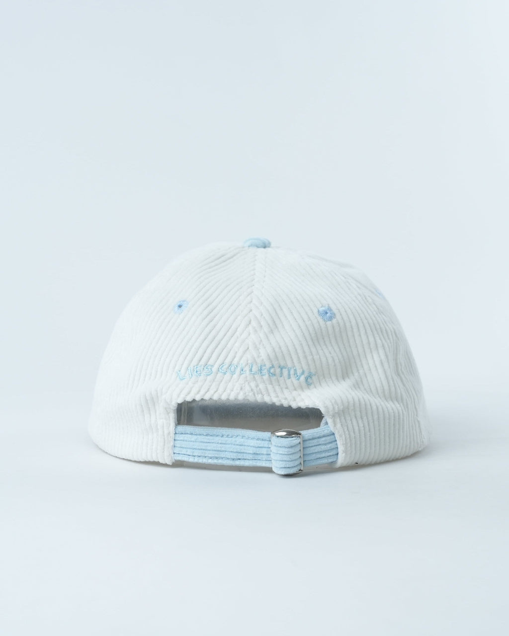Vintage corduroy Pickleball Champ hat featuring custom front embroidery and an adjustable back strap — view 4