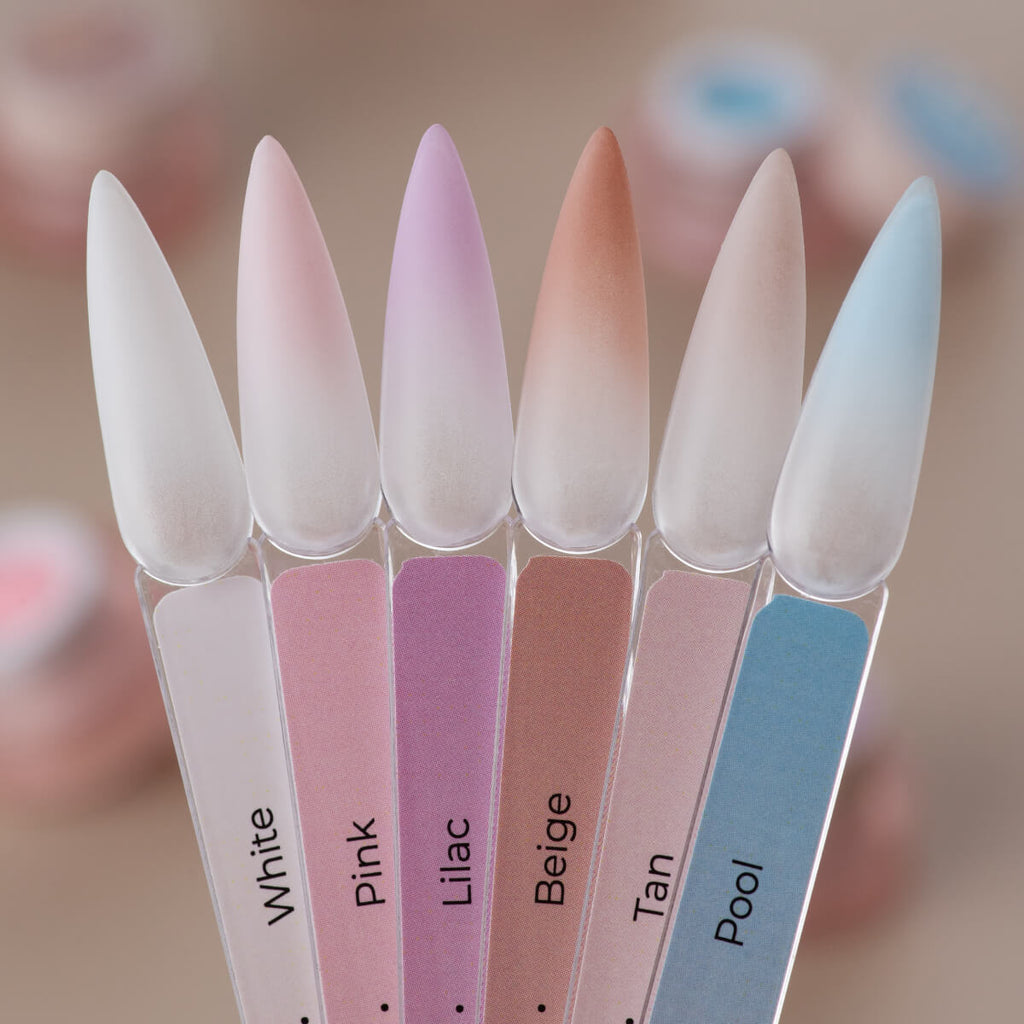 HEYLOVE - Nail Cushion Set White, 6pcs-1