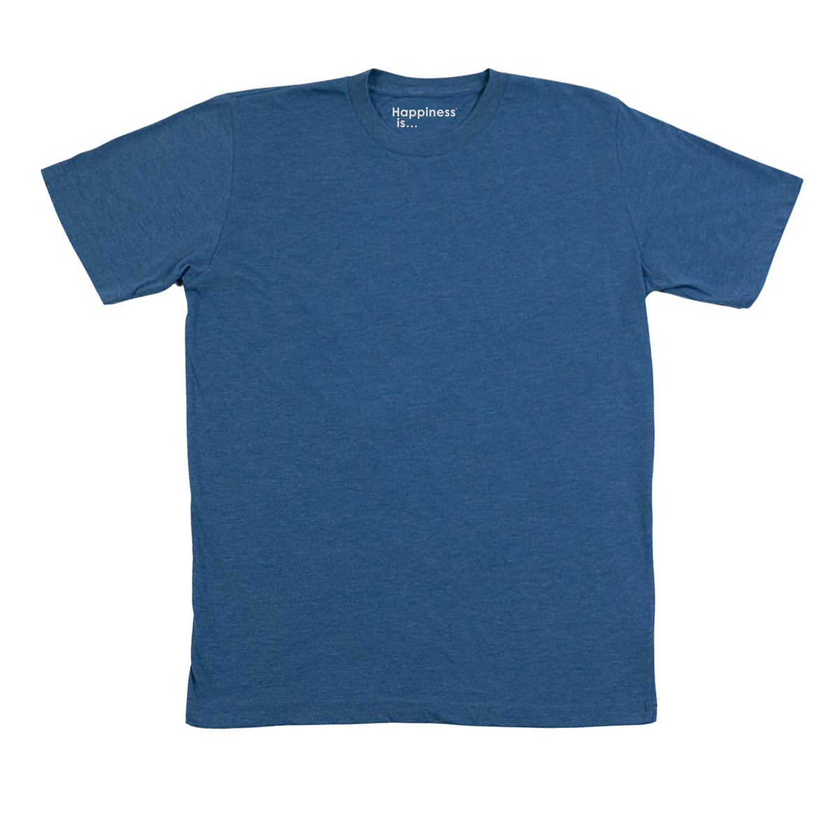 Men's Plain T-shirt, Heather Royal Blue-0