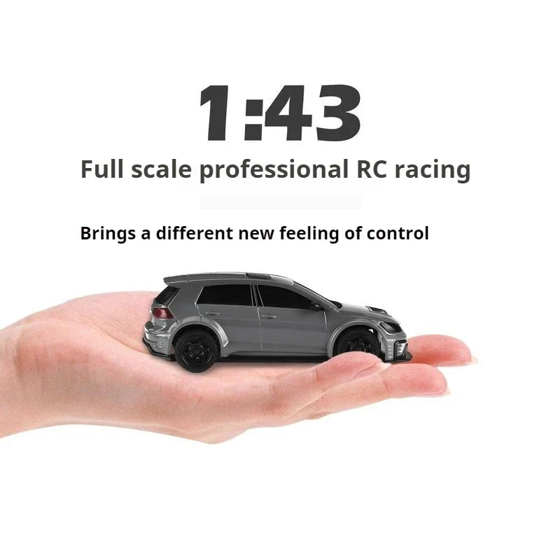High-speed 1/43 scale FPV remote control car with built-in camera in sturdy metal and plastic — view 4