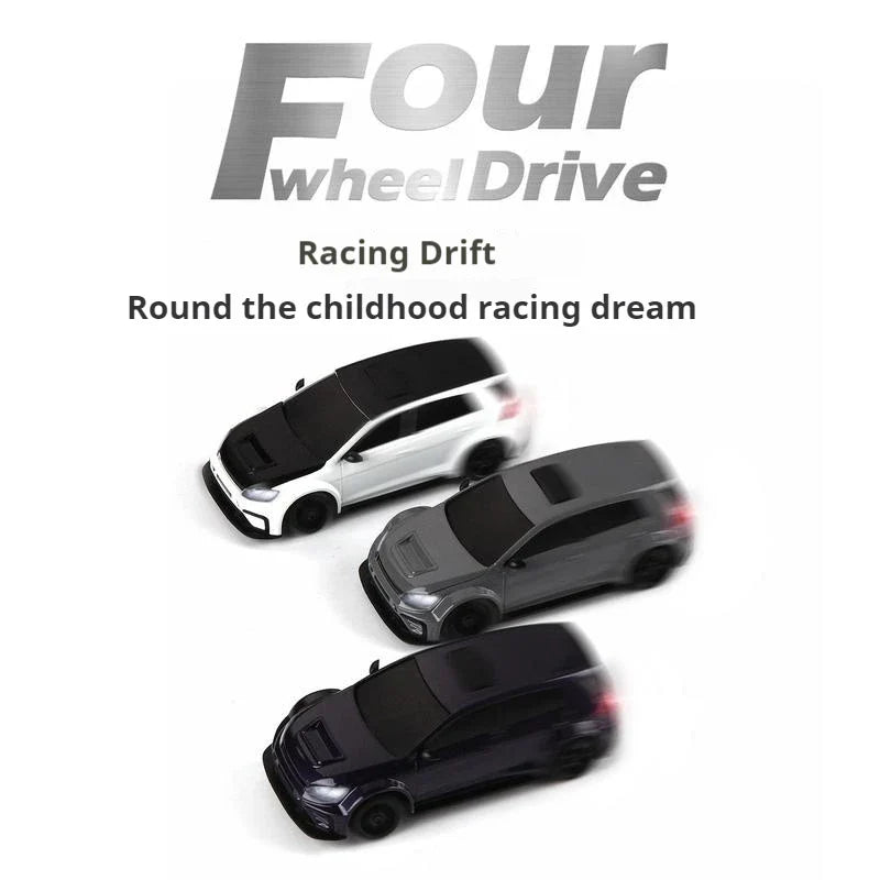 High-speed 1/43 scale FPV remote control car with built-in camera in sturdy metal and plastic — view 5