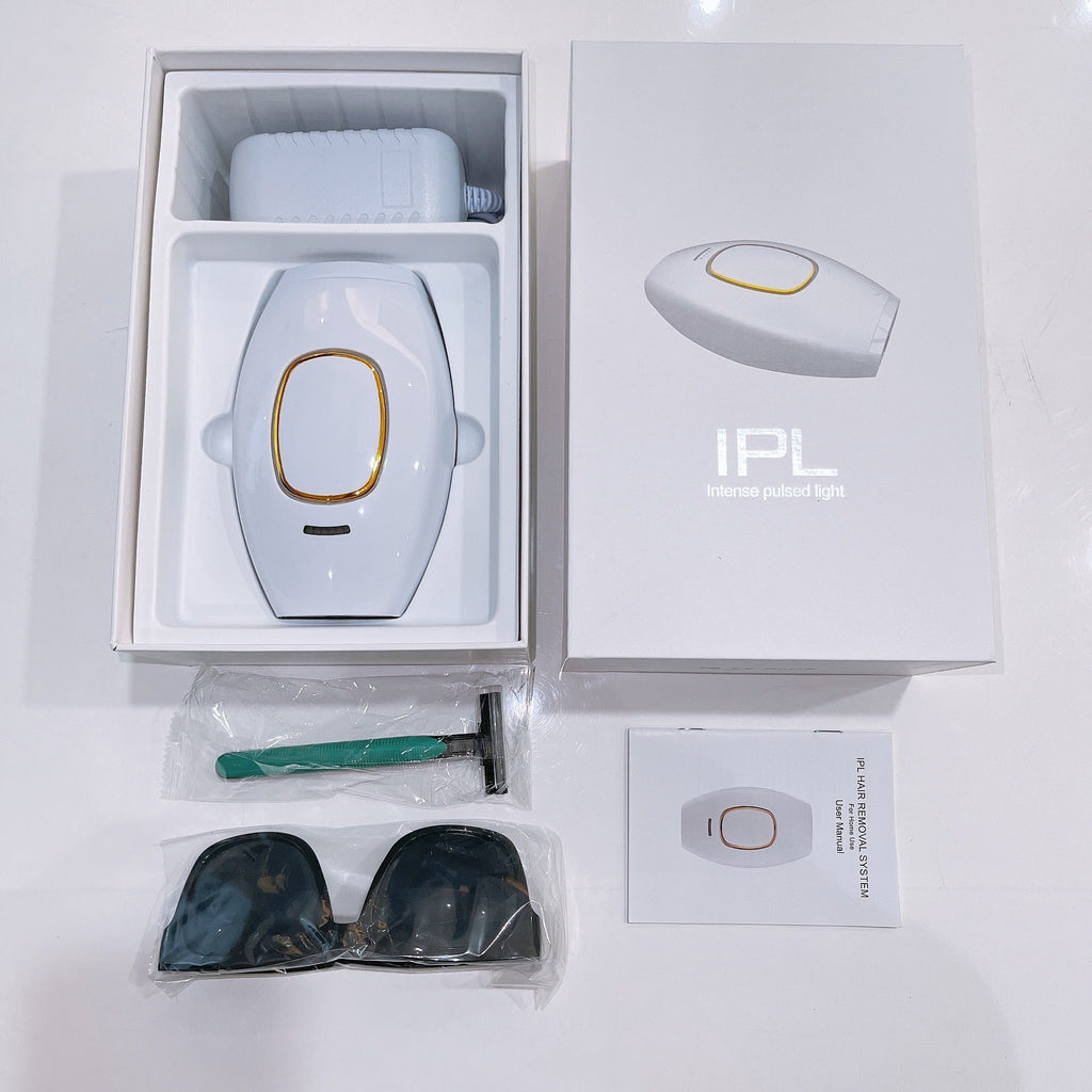 Compact cold light epilator device for at home painless hair removal and personal beauty care — view 5