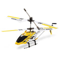 Hoshi Syma S107G remote control helicopter with durable alloy body, dual rotors, and LED lights