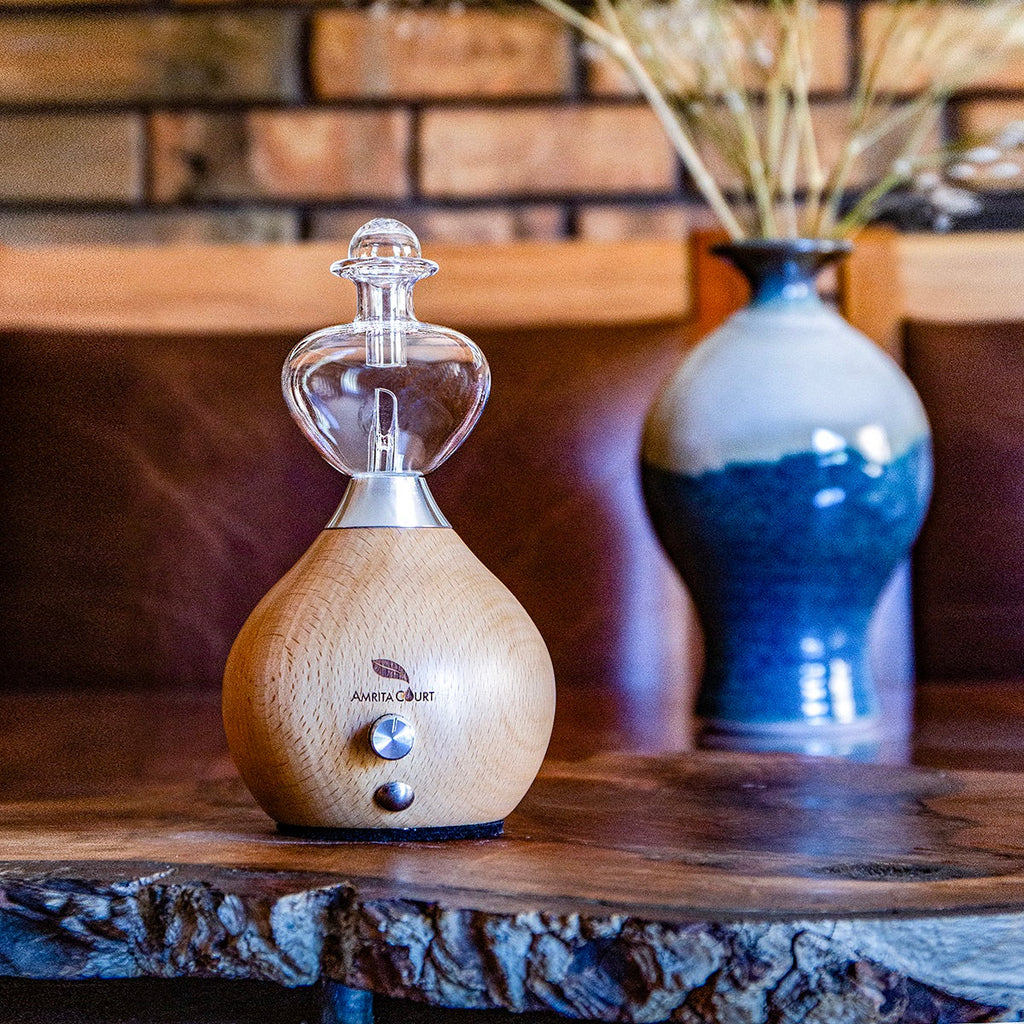 Hour Glass Waterless Aroma Diffuser | Eco-Friendly Nebuliser | Pure Essential Oil Diffusing-0