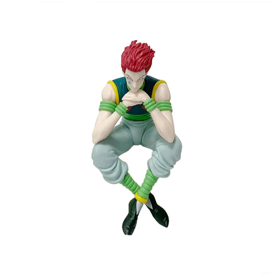 14cm Hunter x Hunter Hisoka PVC action figure in vibrant colors on a display stand — view 5