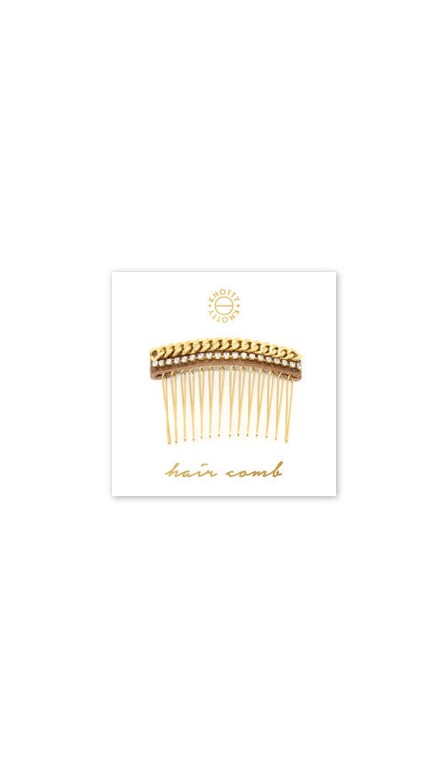 Huxton Hair Comb | Gold-0