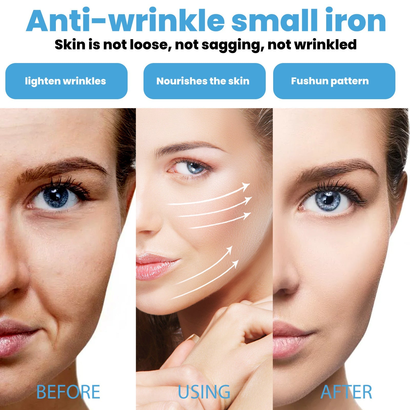 Hyaluronic acid facial essence care set in a 30ml bottle for deep skin hydration — view 4
