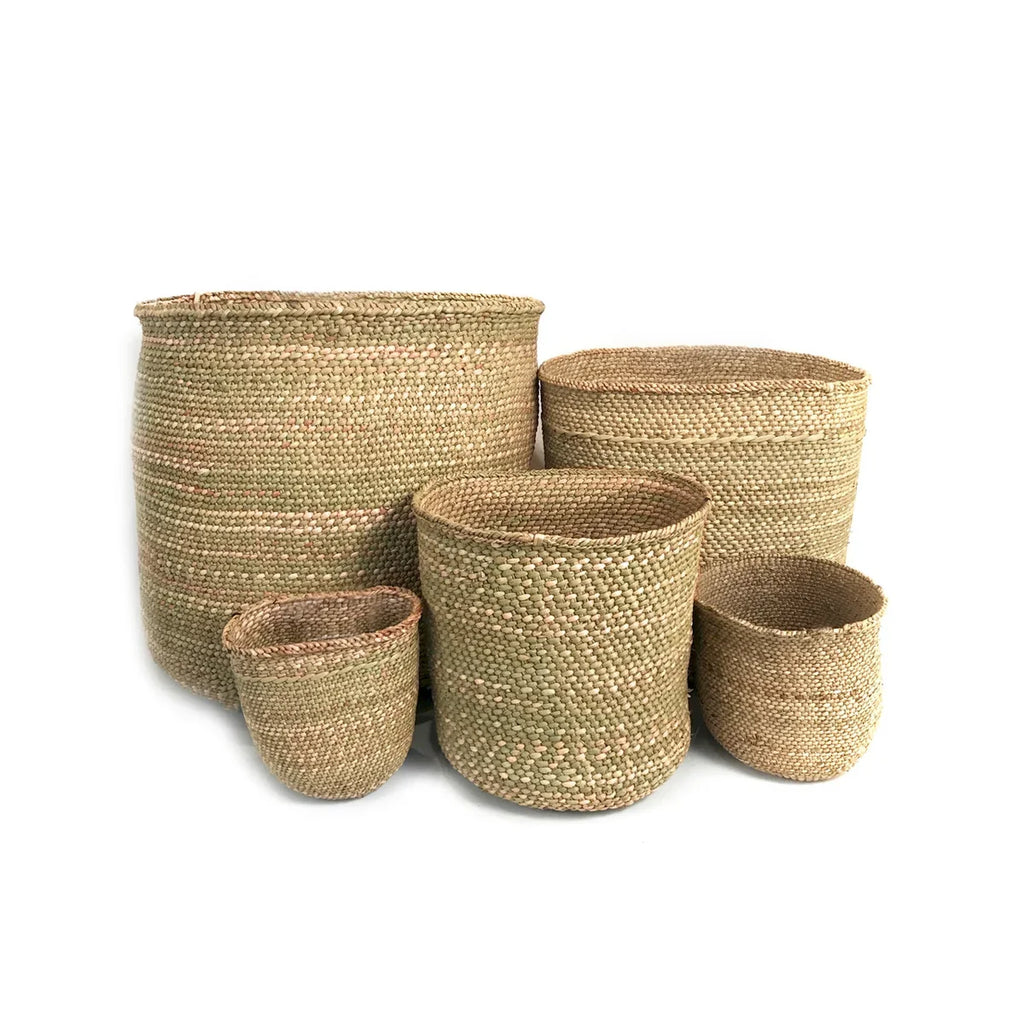 Handwoven Natural Iringa Baskets | Tanzania-1