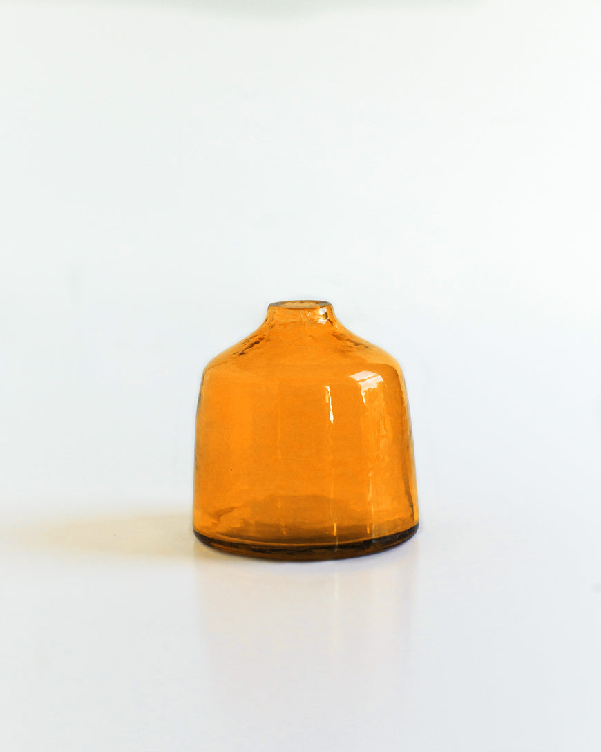 Bella Handblown Hammered Bud Vase-2
