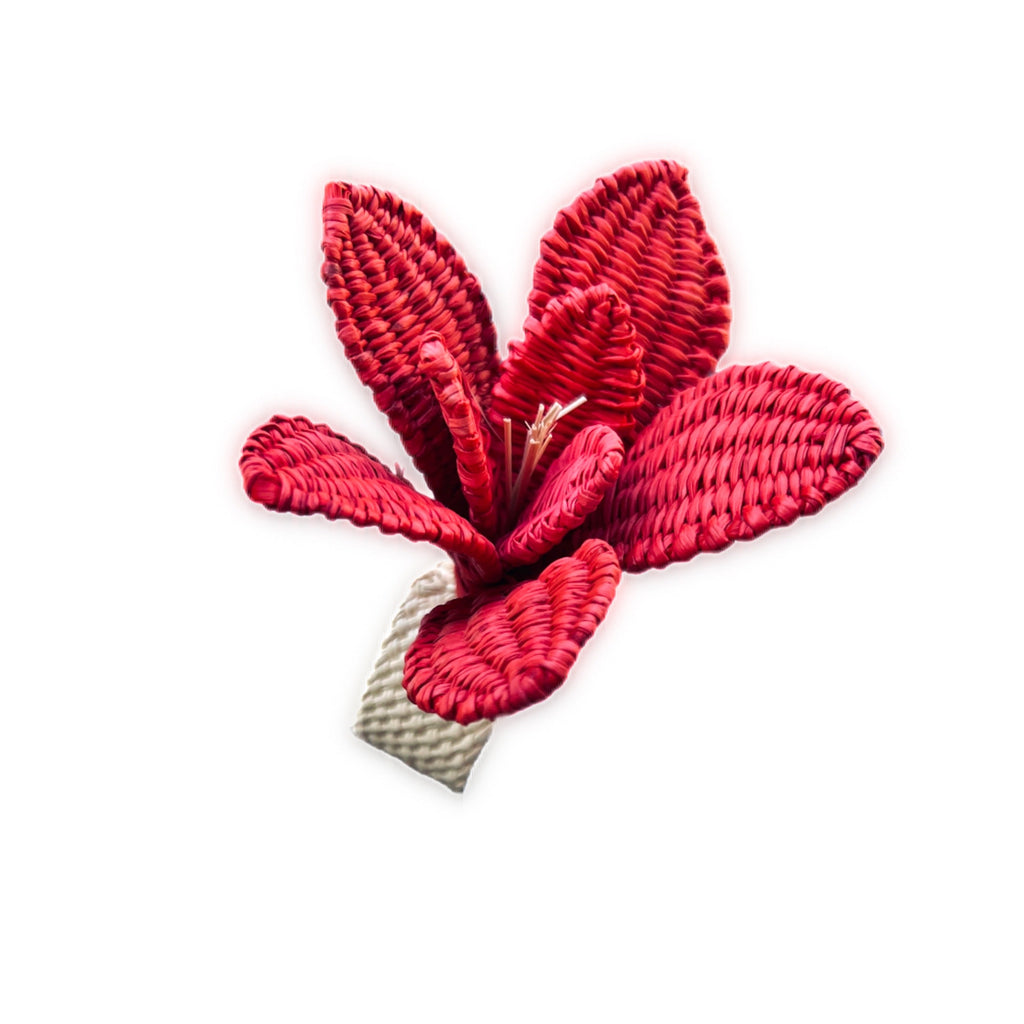 Red Hibiscus Flower Napkin Ring  – Table Decor Colombia-0