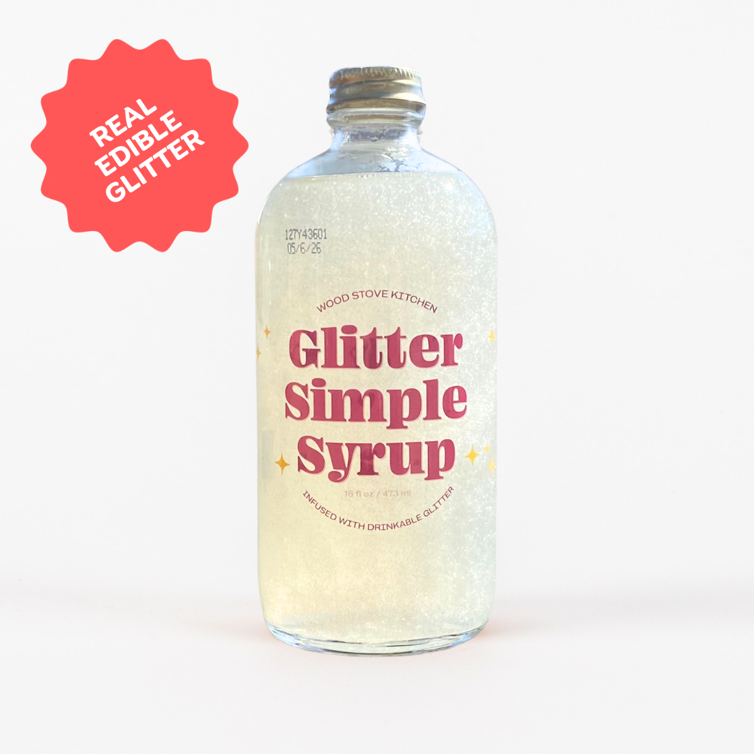 Glitter Cocktail Box Set with three bottles of shimmering edible glitter drink mixers — view 4