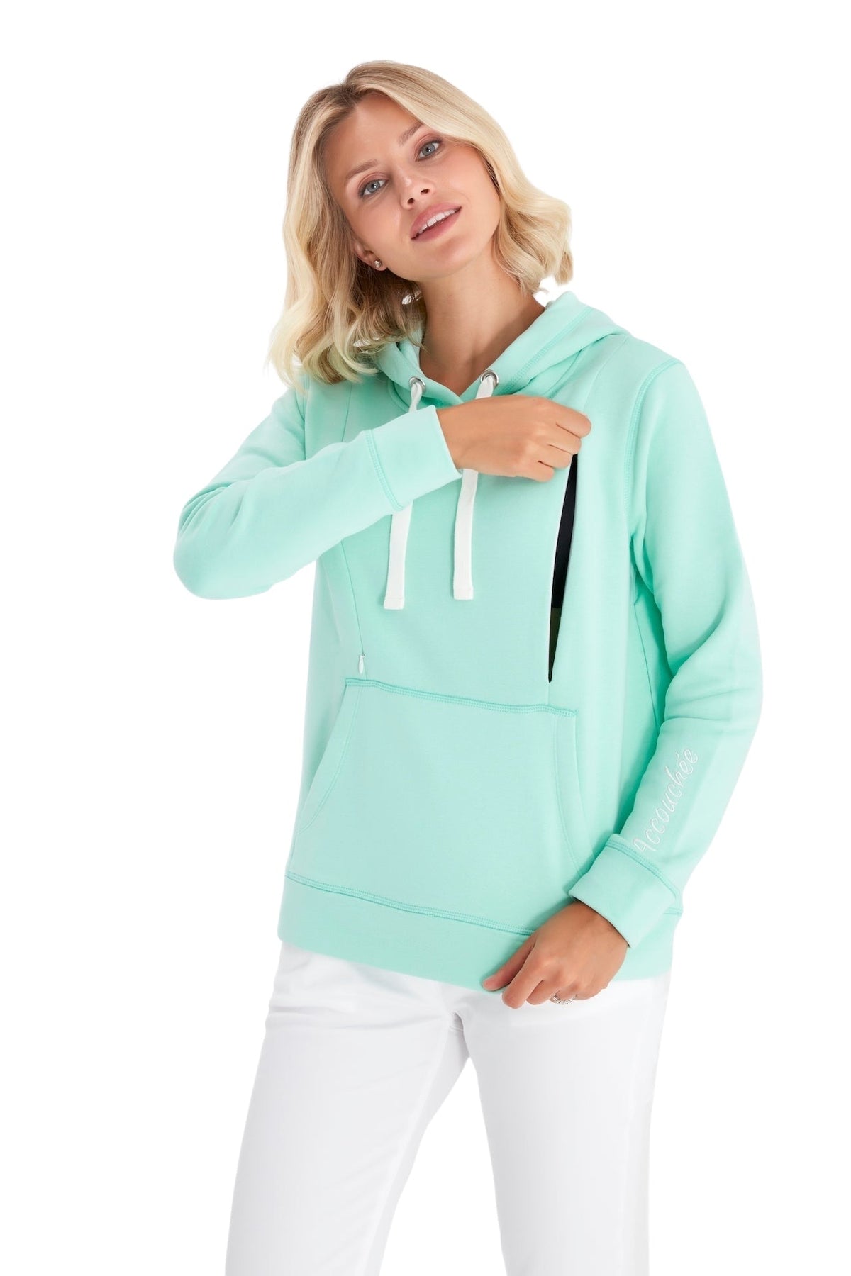 Iconic Maternity/Nursing Hoodie-5