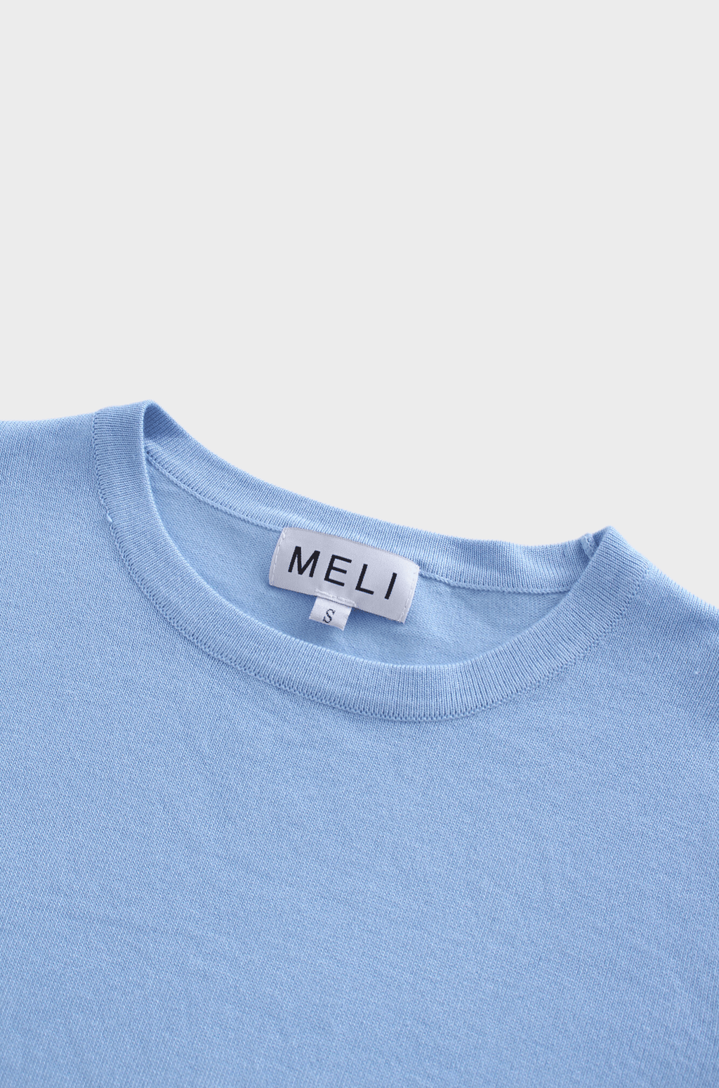 Basic Crew Sweater 3Q-Periwinkle-2