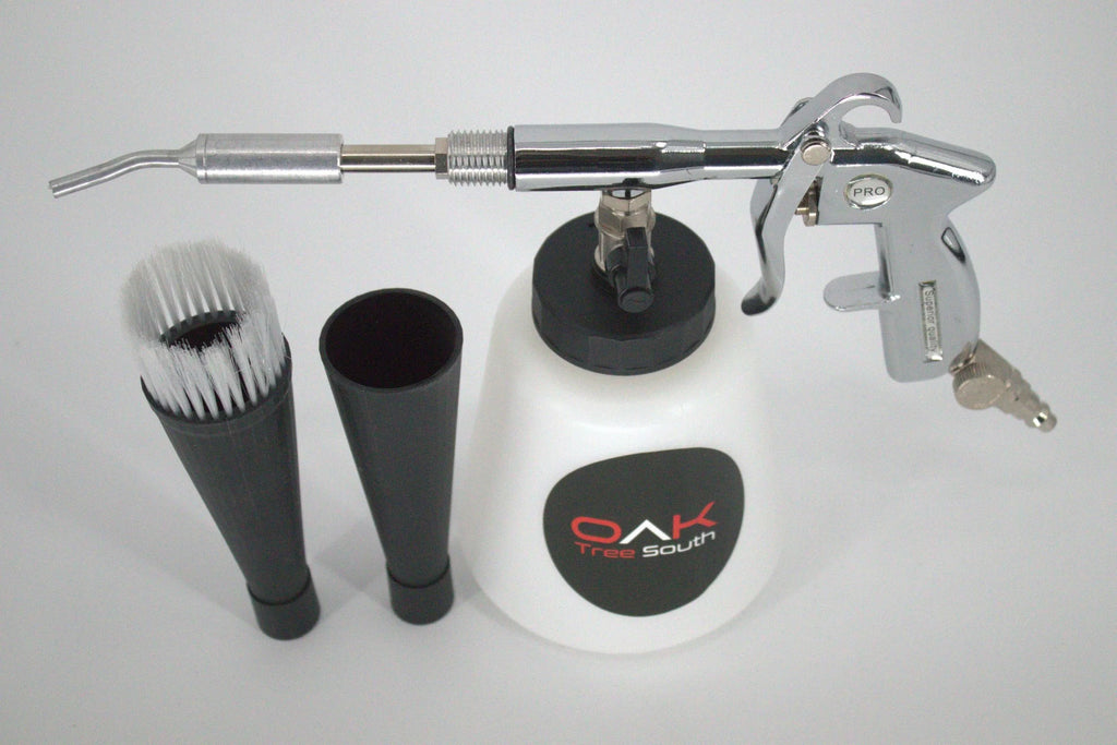 Wet air gun auto detailing tool with adjustable nozzle and heavy duty metal construction for cleaning — view 10