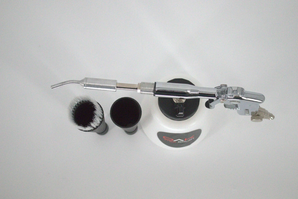 Wet air gun auto detailing tool with adjustable nozzle and heavy duty metal construction for cleaning — view 12