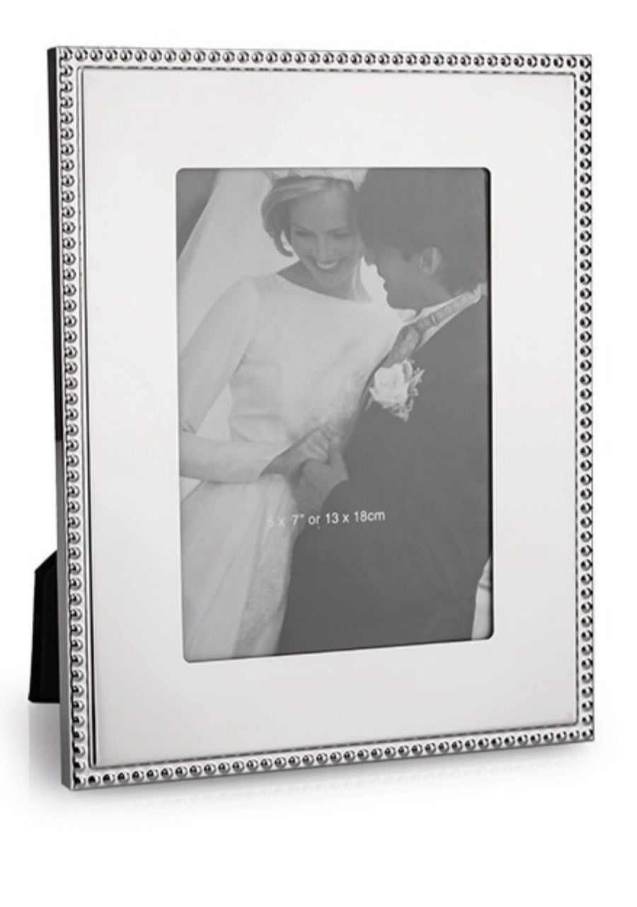 London Photo Frame with Beaded Edge 5x7" NP