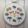 Tropical Counted Cross Stitch DIY KIT Intermediate-0