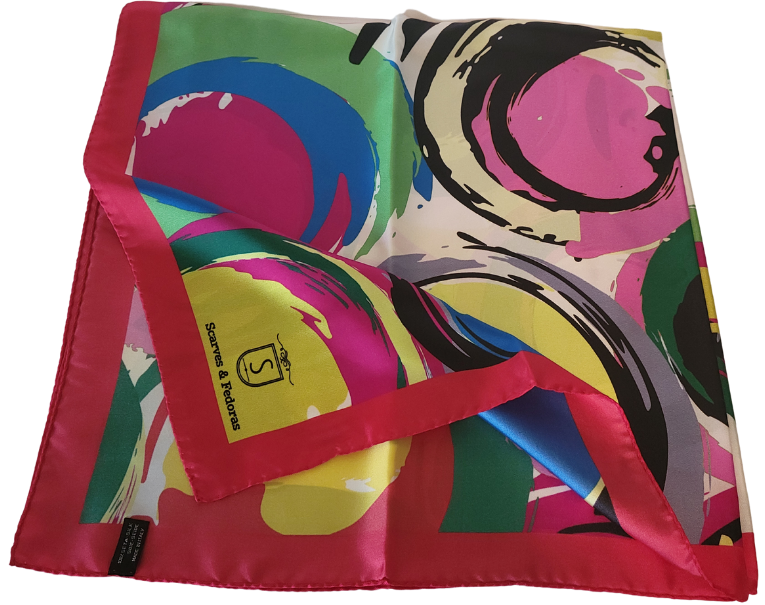 BAROCCO 100% ITALIAN SILK SCARF-1