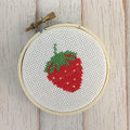 Strawberry Counted Cross Stitch DIY Kit-0
