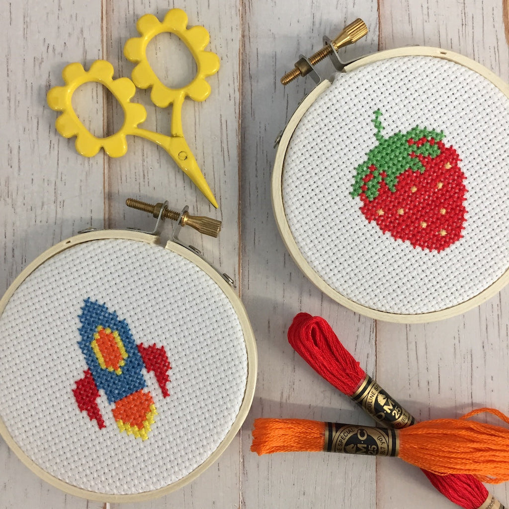 Strawberry Counted Cross Stitch DIY Kit-2