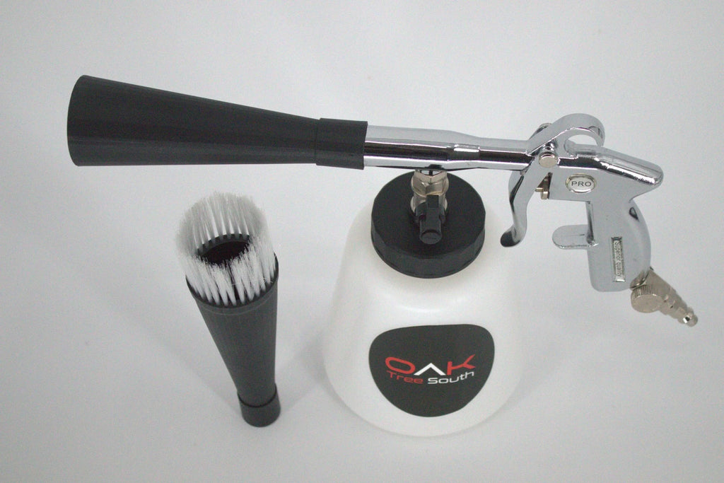 Wet air gun auto detailing tool with adjustable nozzle and heavy duty metal construction for cleaning — view 3