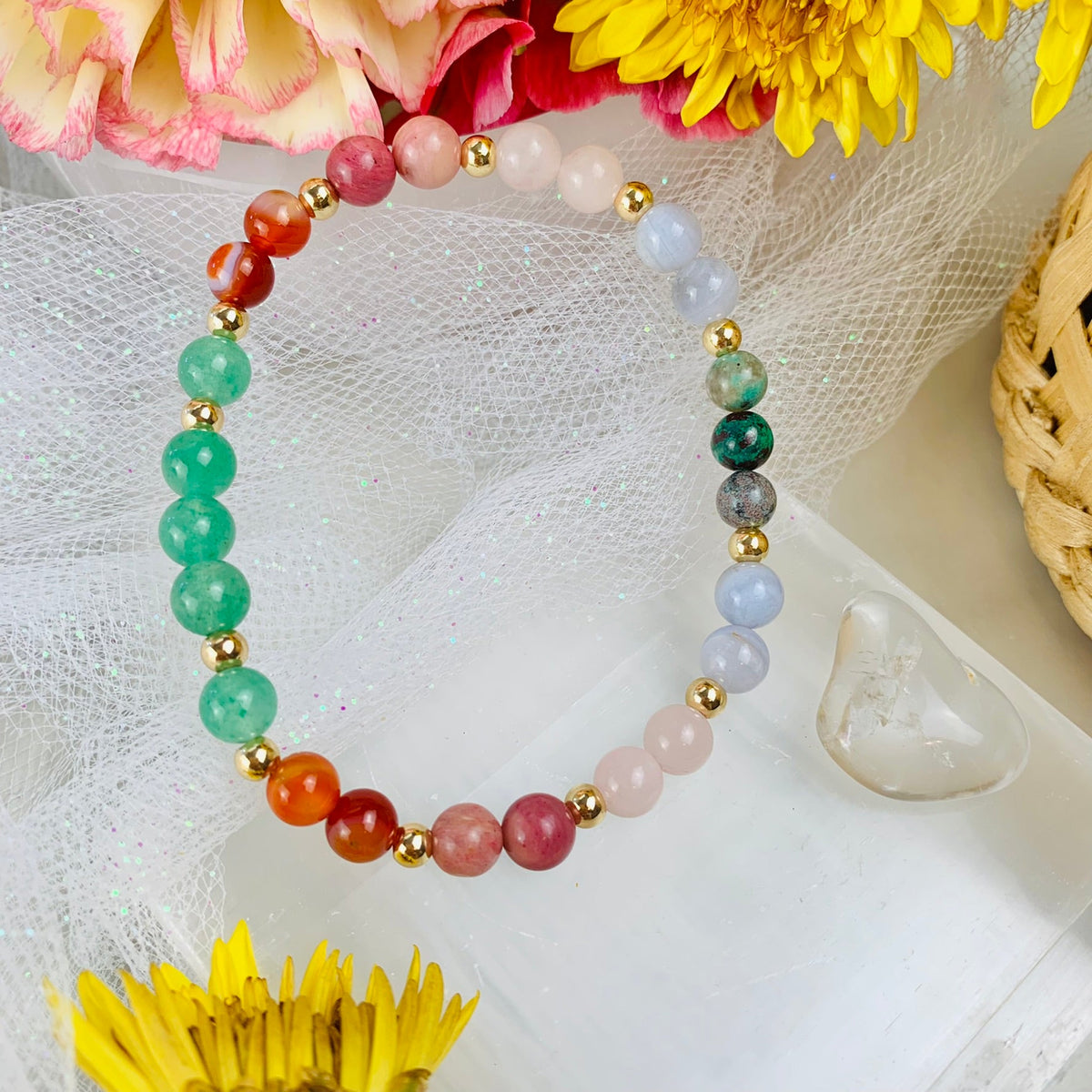 12 Zodiac Crystal Bracelet-5