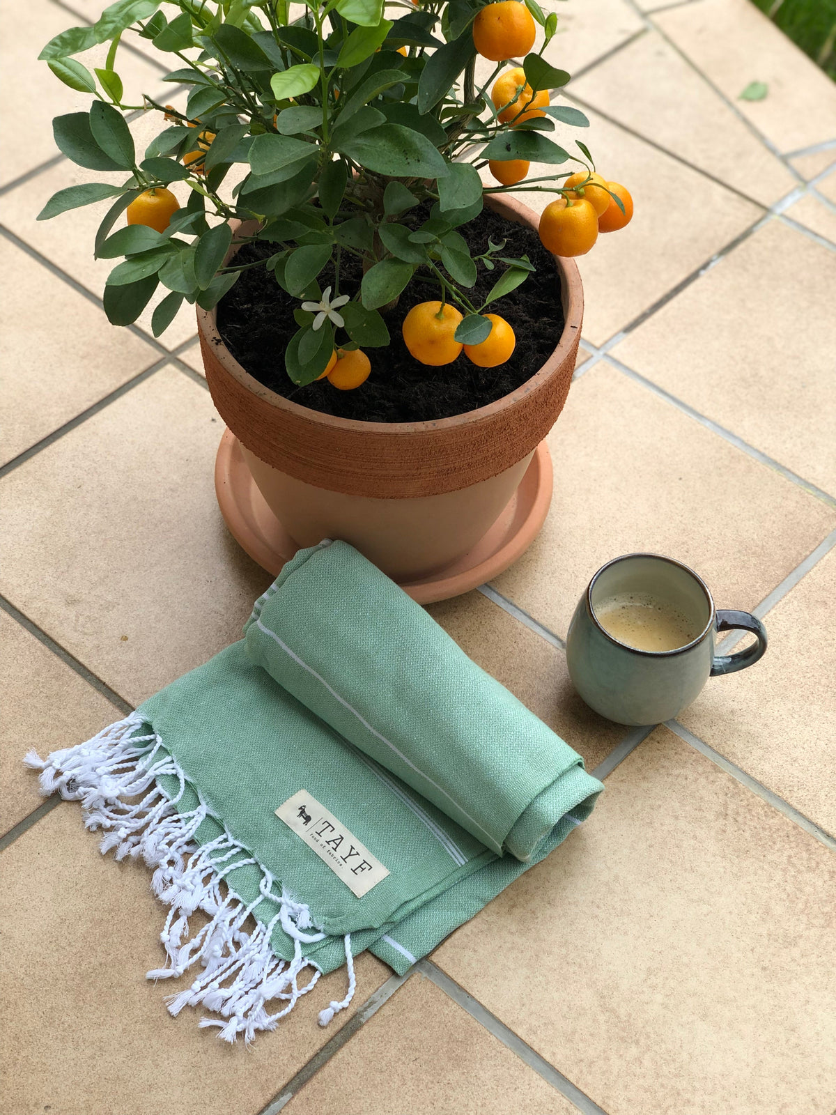 Extra-thin hammam towel "Kas"-1