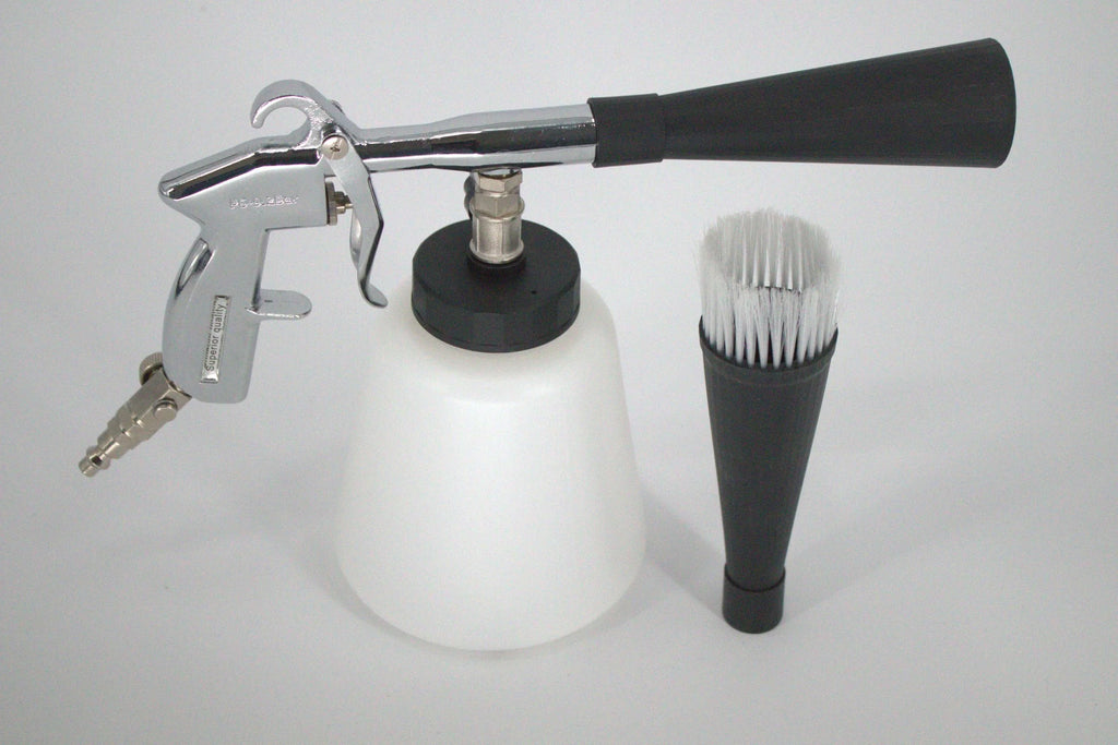 Wet air gun auto detailing tool with adjustable nozzle and heavy duty metal construction for cleaning — view 4