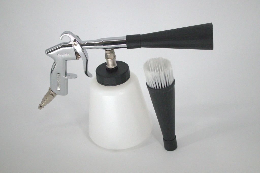 Wet air gun auto detailing tool with adjustable nozzle and heavy duty metal construction for cleaning — view 5