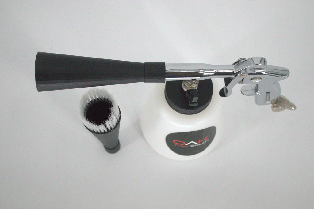 Wet air gun auto detailing tool with adjustable nozzle and heavy duty metal construction for cleaning — view 7