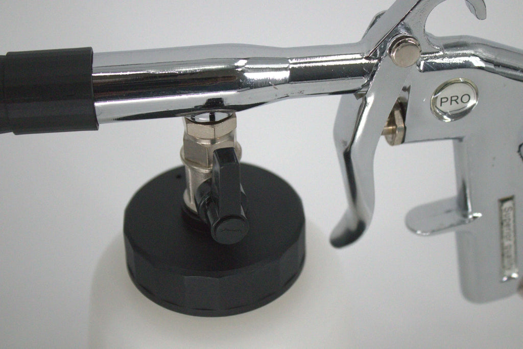 Wet air gun auto detailing tool with adjustable nozzle and heavy duty metal construction for cleaning — view 8