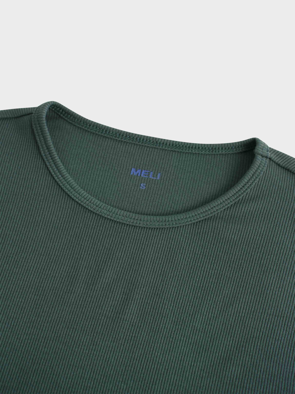 CREW RIBBED DOLMAN-EMERALD GREEN-2