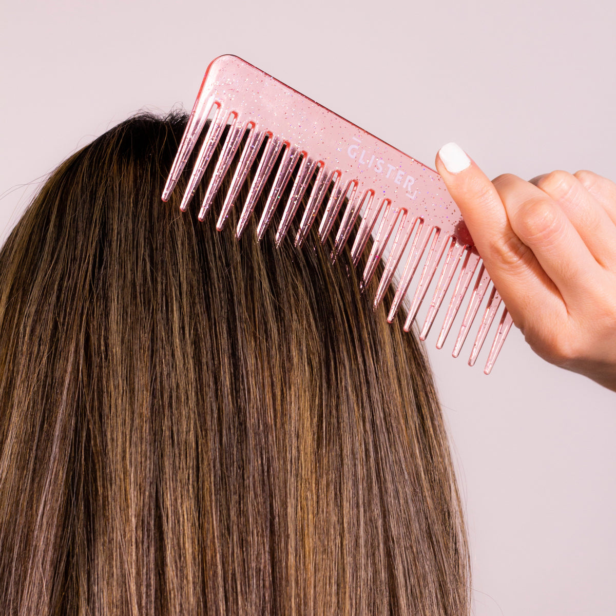 "Sparkle" Wide Tooth Detangling Comb-4