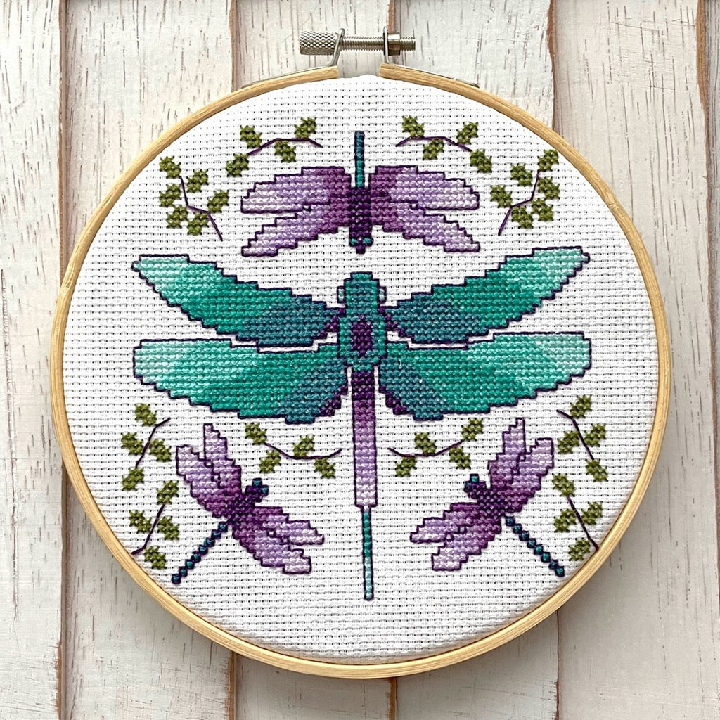 Dragonflies Cross Stitch Kit-2