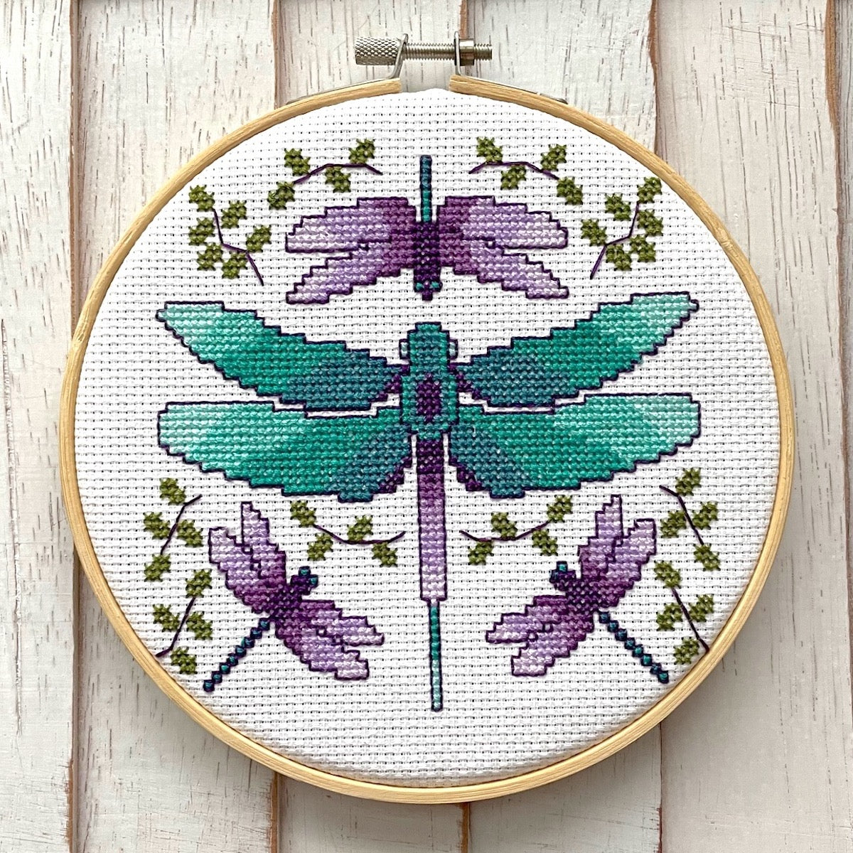 Dragonflies Cross Stitch Kit-2