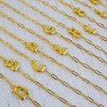 18k gold plated mini balloon initial bracelet on a delicate chain with adjustable extender