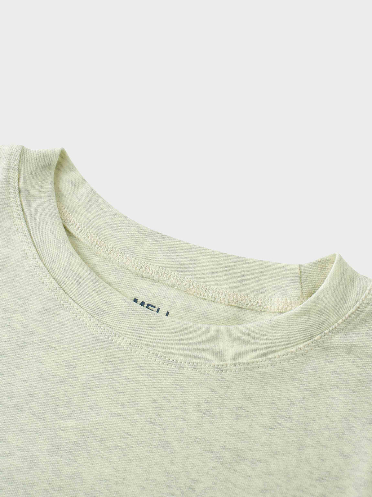 CLASSIC TEE LONG SLEEVE-YELLOW HEATHERED-2