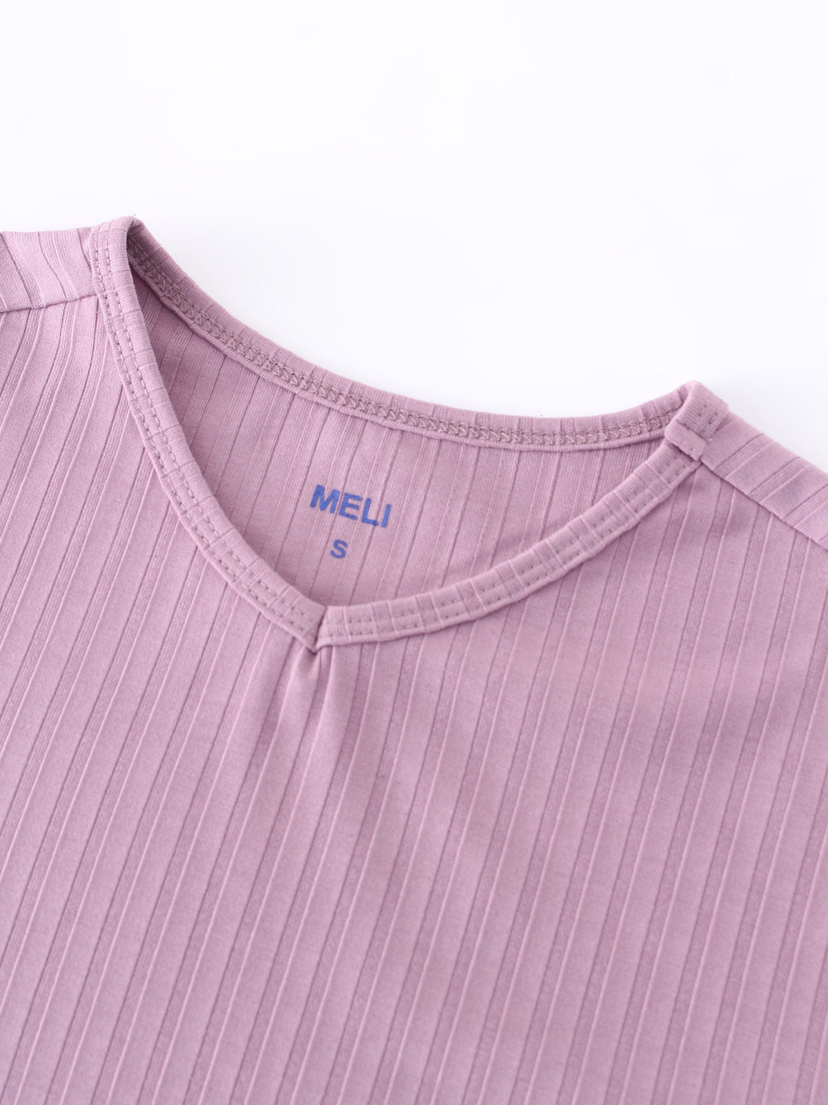 Ribbed High V Bomber-Lavender-2