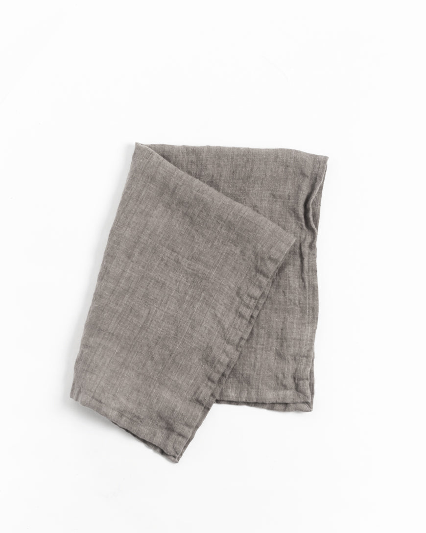 Stone Washed Linen Tea Towel-7