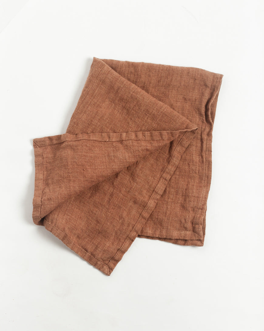 Stone Washed Linen Tea Towel-6