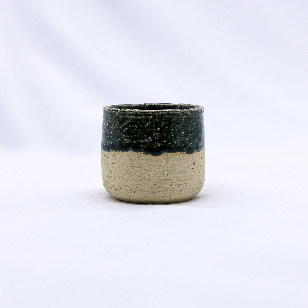 Bluvio Handmade Ceramic Milled Stoneware Espresso Mug-0
