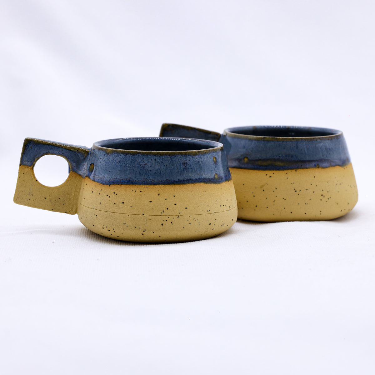 TerraBlu Formo Handmade Ceramic Stoneware Coffee Mug-3