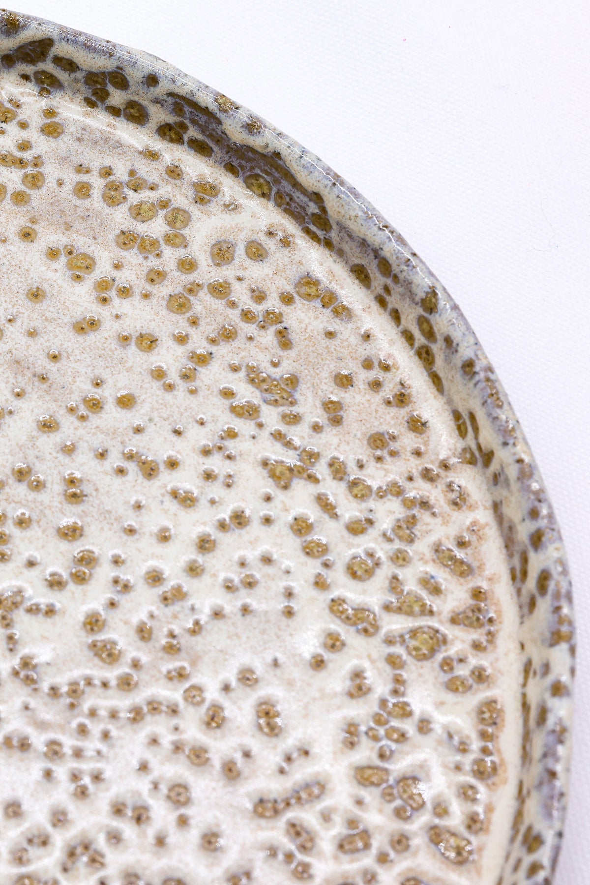27 cm Saltfoam Stoneware Handmade Ceramic Dinner Plate-1
