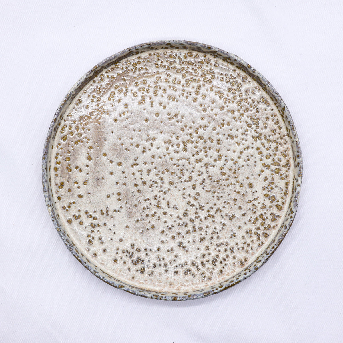 27 cm Saltfoam Stoneware Handmade Ceramic Dinner Plate-0