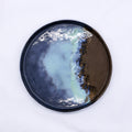 23 cm Seabrook Smoked Grey Large Stoneware Handmade Ceramic Dinner Plate-0