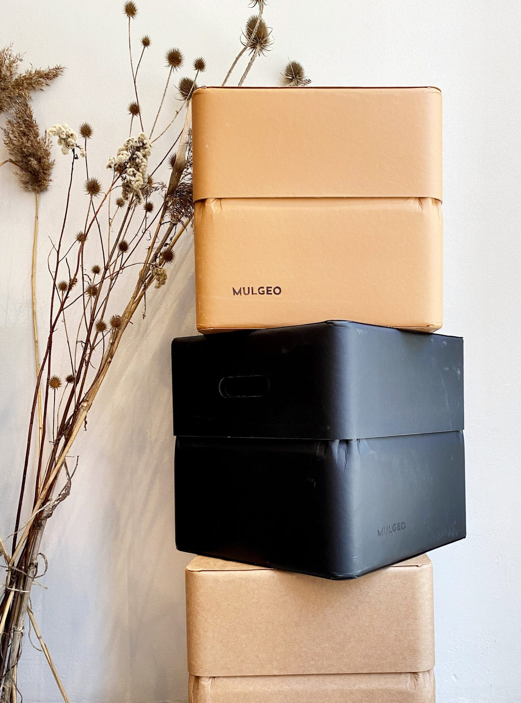 MULGEO Box-chair H46 black-2