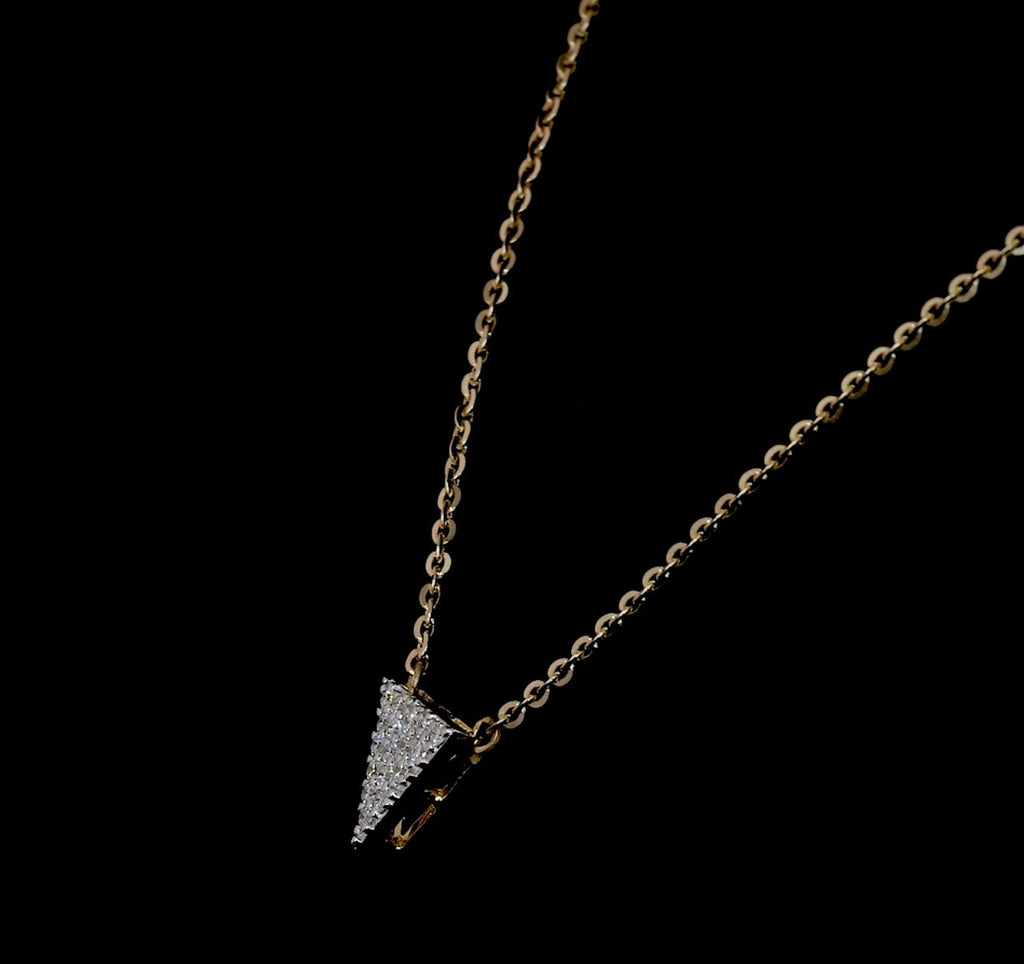Maren Triangle Necklace-4