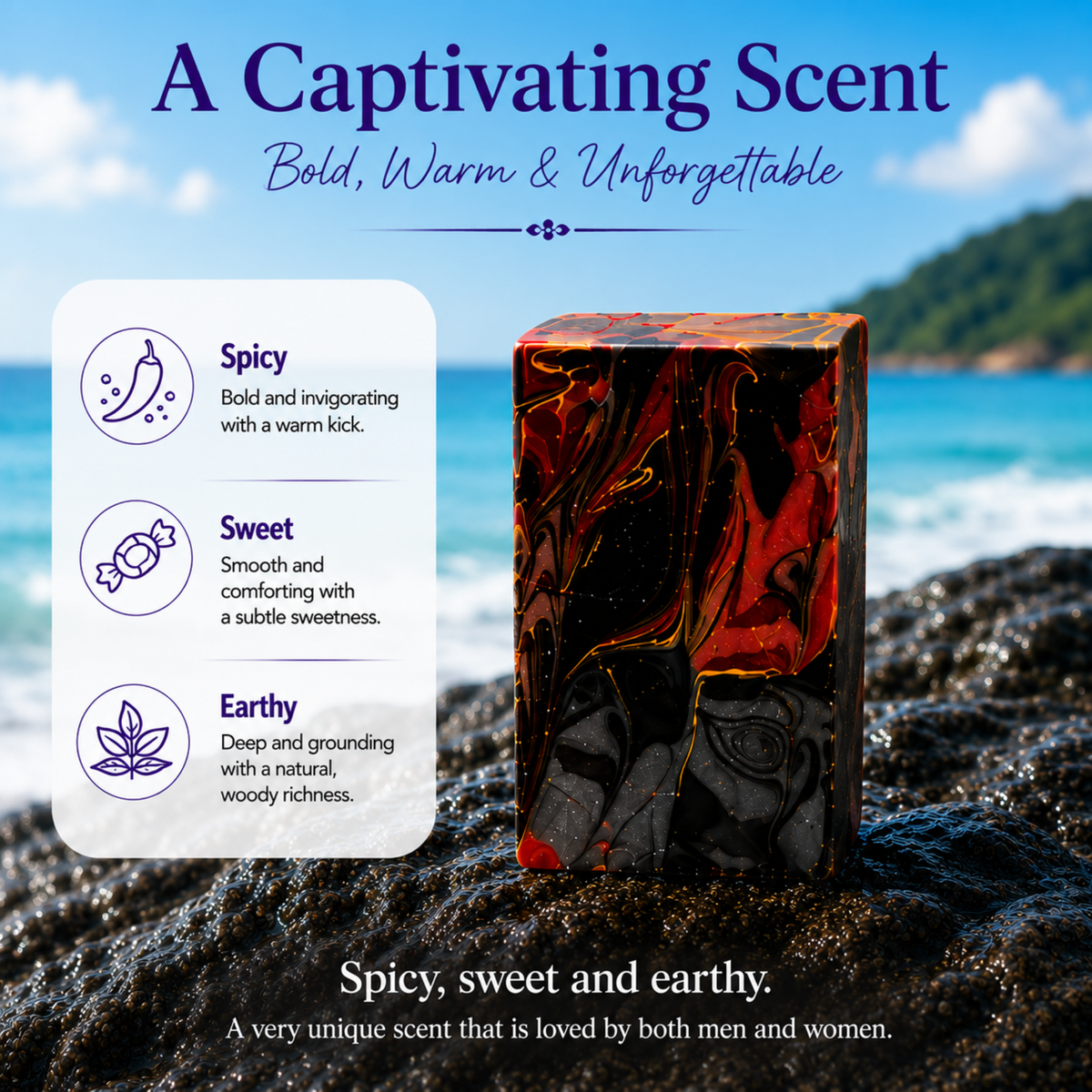 Dragon's Blood Soap Bar | Spicy Sweet Earthy Handmade Moisturizing Bath Soap-4