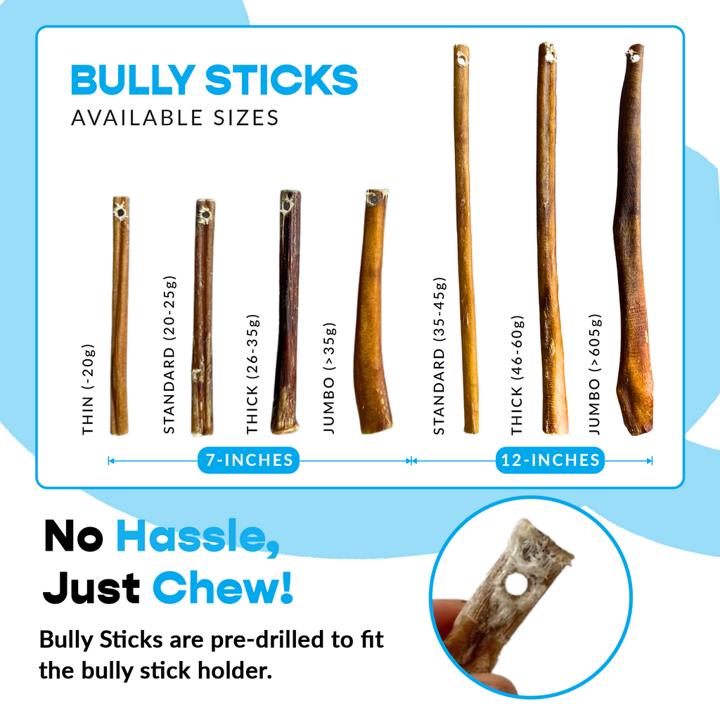 7" Standard Bully Sticks - Refill Pack-3